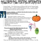 Information for the Hallowed Fall Festival – October 31st